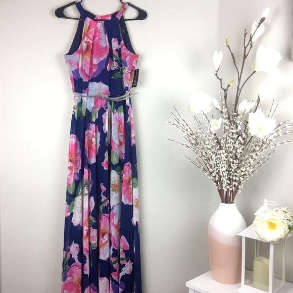 Sweet Meadow Floral Maxi Dress - INC international - Picture 1 of 8